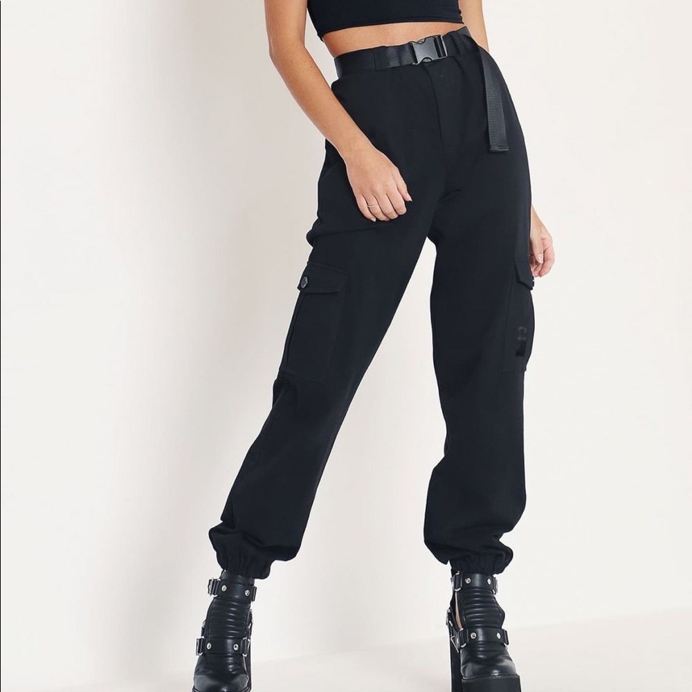 BlackMilk - Black Cargo Pants